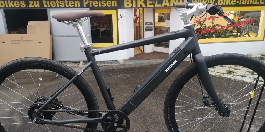 leichtes Urban E Bike mit Heckmotor
