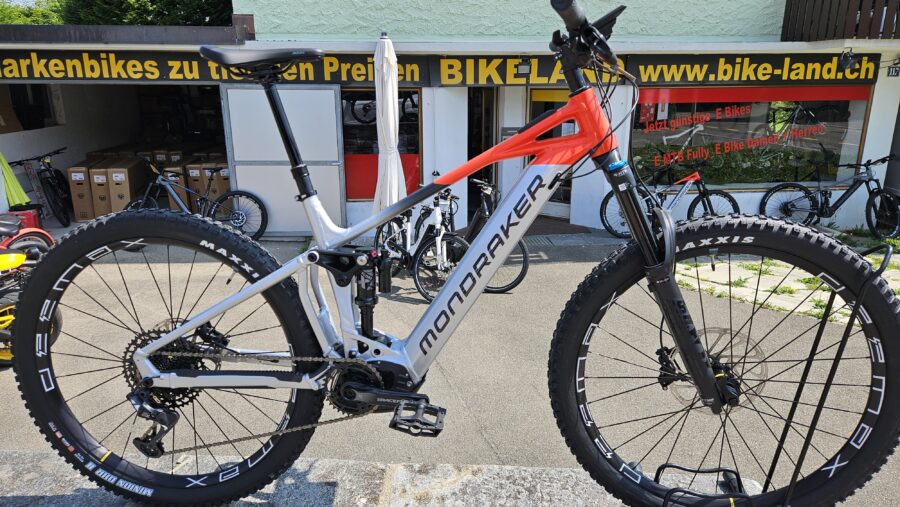 Mondraker Crafty R silver/red/grey